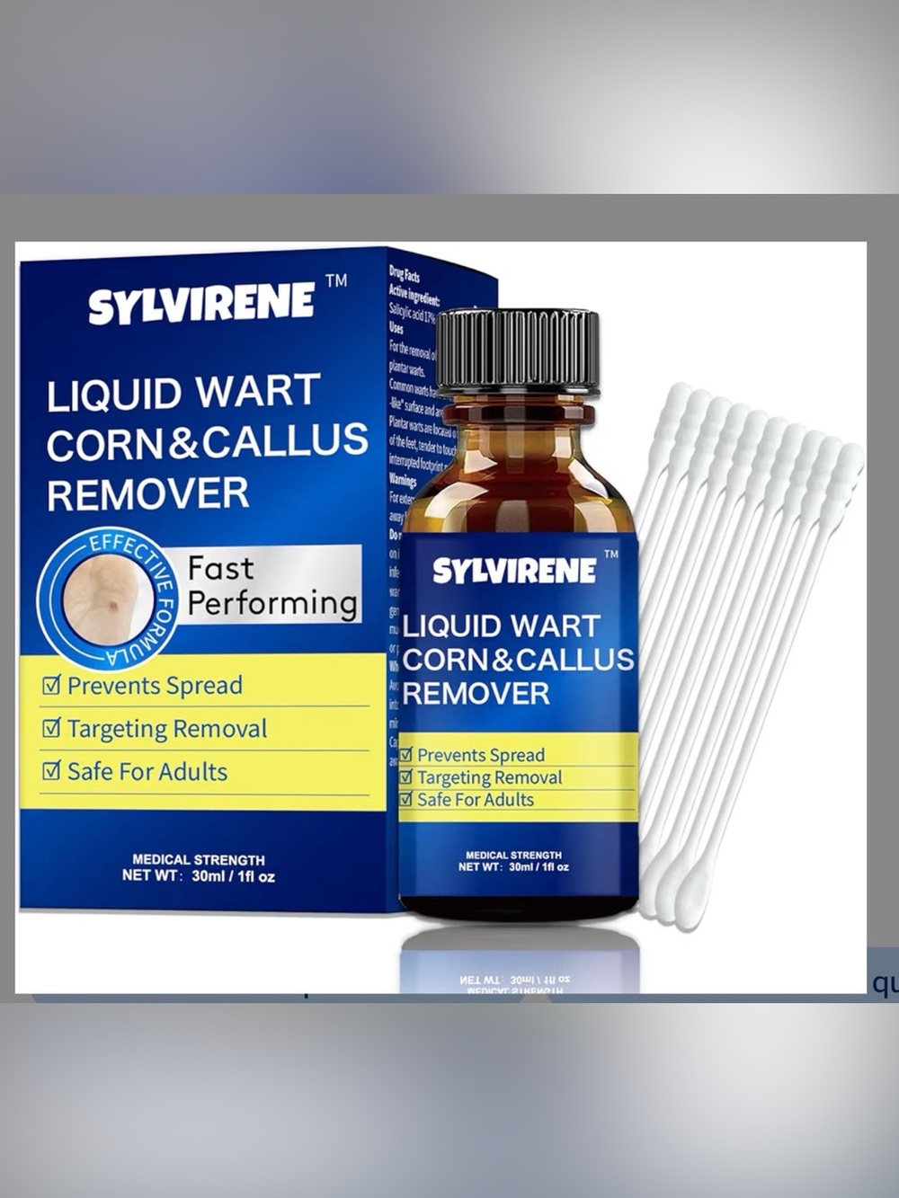 SYLVIRENE Liquid Wart Corn & Callus Remover -
